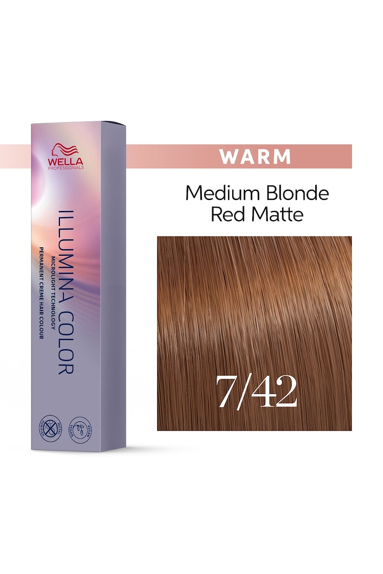 Wella Professionals Vopsea de par permanenta Illumina Color blond 60 ml - Pled.ro