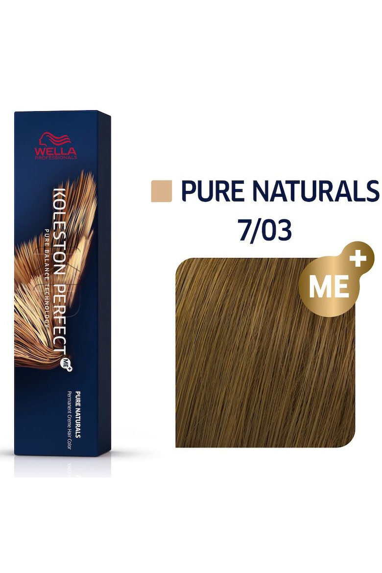 Wella Professionals Vopsea de par permanenta Koleston Perfect Pure Naturals 60 ml - 7 - Pled.ro