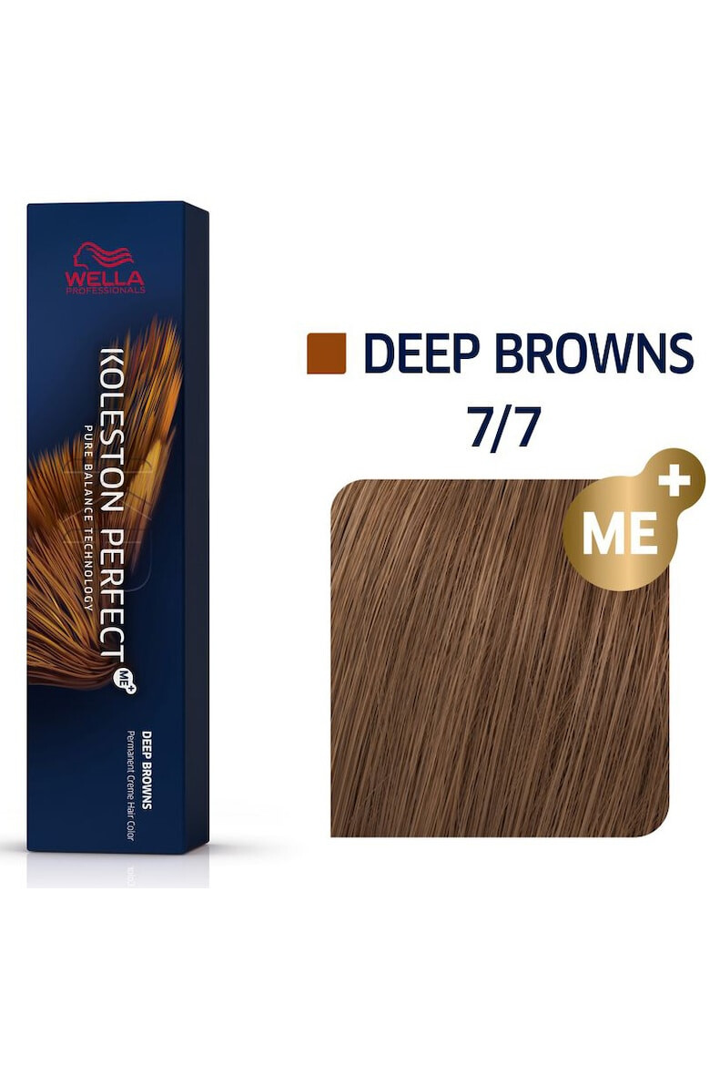 Wella Professionals Vopsea de par permanenta Koleston Perfect Pure Naturals 60 ml - 7 - Pled.ro