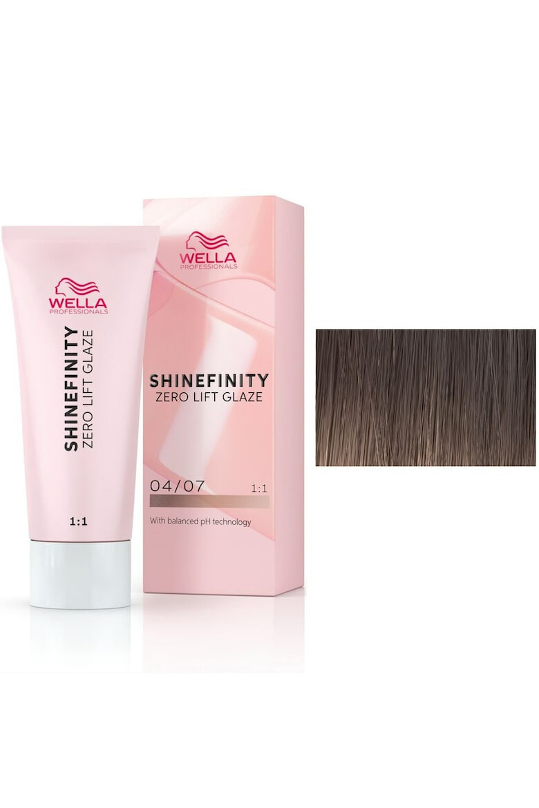 Wella Professionals Vopsea de par semi-permanenta Shinefinity Zero Lift Glaze 60 ml - Pled.ro