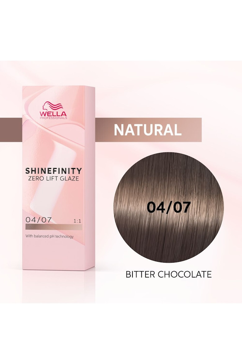 Wella Professionals Vopsea de par semi-permanenta Shinefinity Zero Lift Glaze 60 ml - Pled.ro