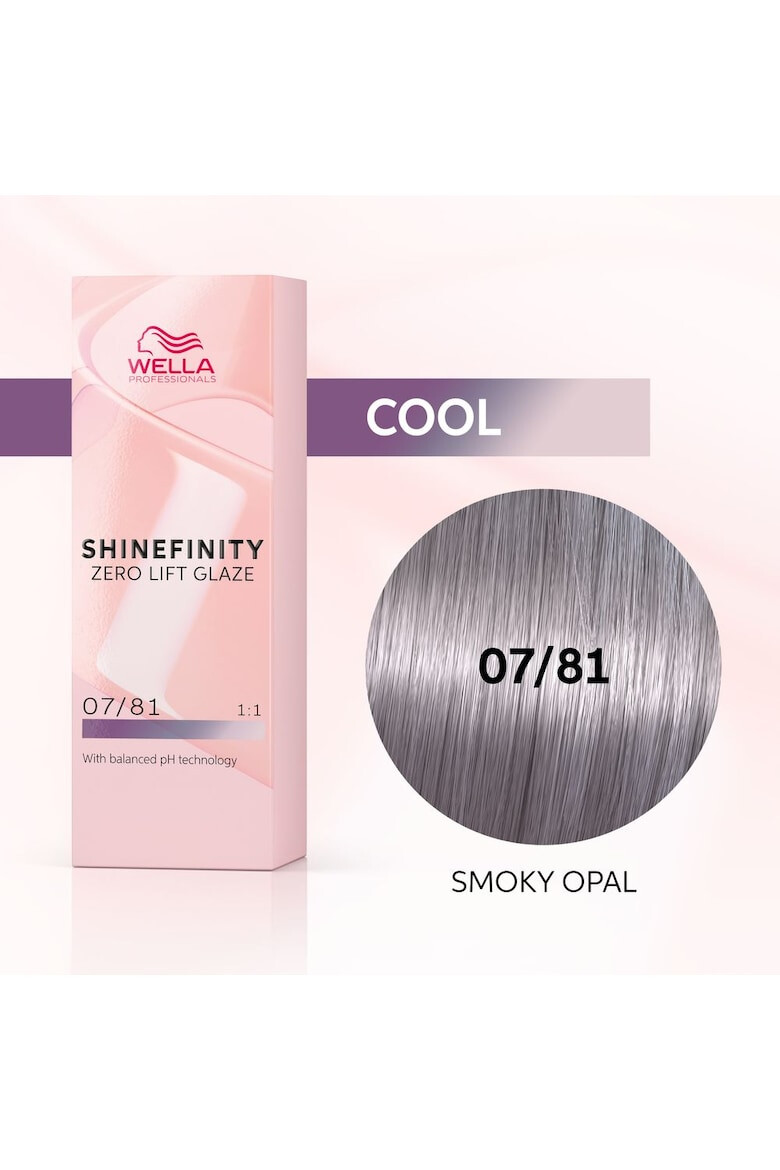 Wella Professionals Vopsea de par semi-permanenta Shinefinity Zero Lift Glaze 60 ml - Pled.ro