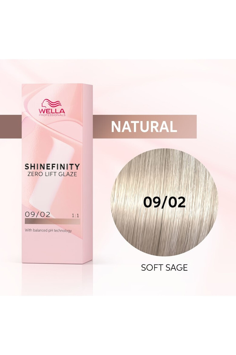 Wella Professionals Vopsea de par semi-permanenta Shinefinity Zero Lift Glaze 60 ml - Pled.ro