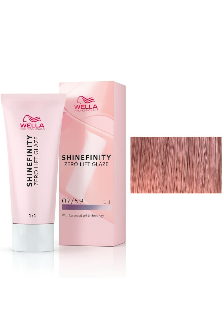 Wella Professionals Vopsea de par semi-permanenta Shinefinity Zero Lift Glaze 60 ml - Pled.ro