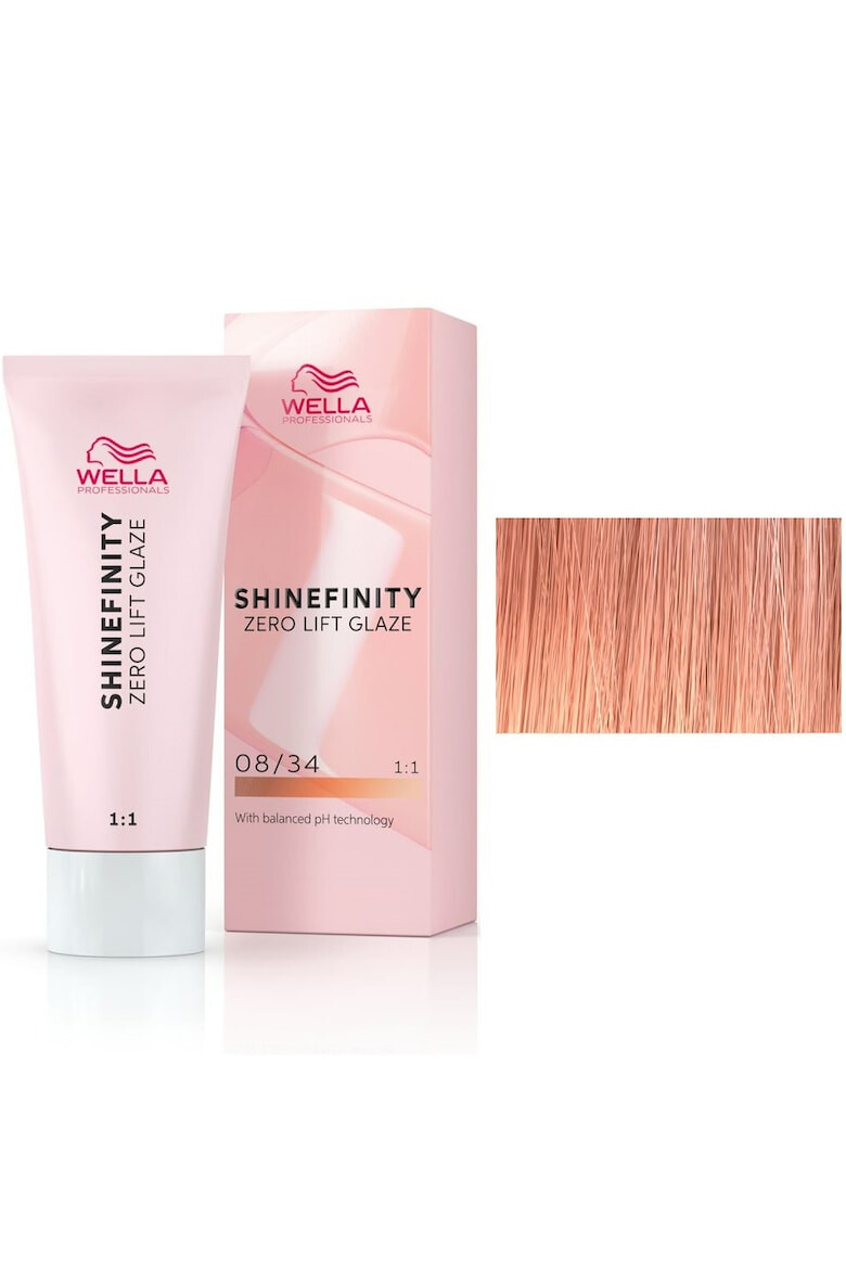 Wella Professionals Vopsea de par semi-permanenta Shinefinity Zero Lift Glaze 60 ml - Pled.ro