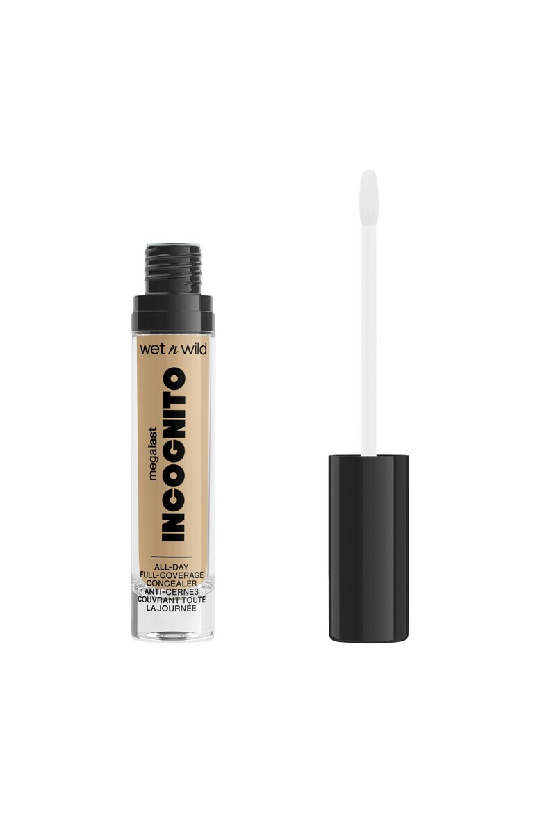 Wet n Wild Corector Mega Last Incognito cu acoperire completa nuanta Medium Honey 51 g - Pled.ro