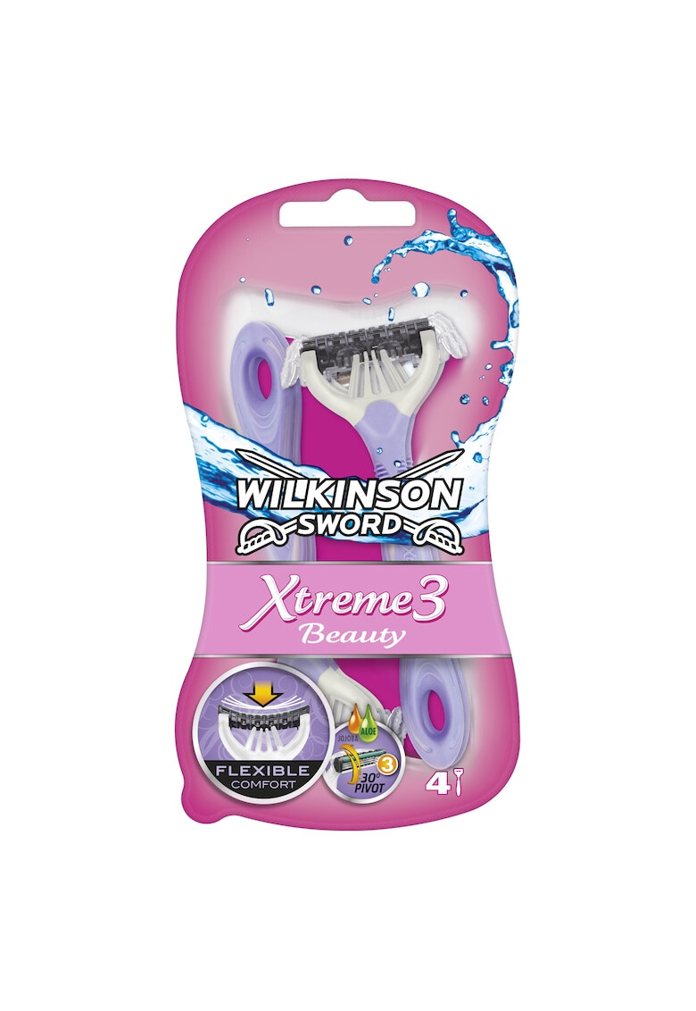 Wilkinson Aparat de ras de unica folosinta Extreme 3 Beauty Femei - Pled.ro