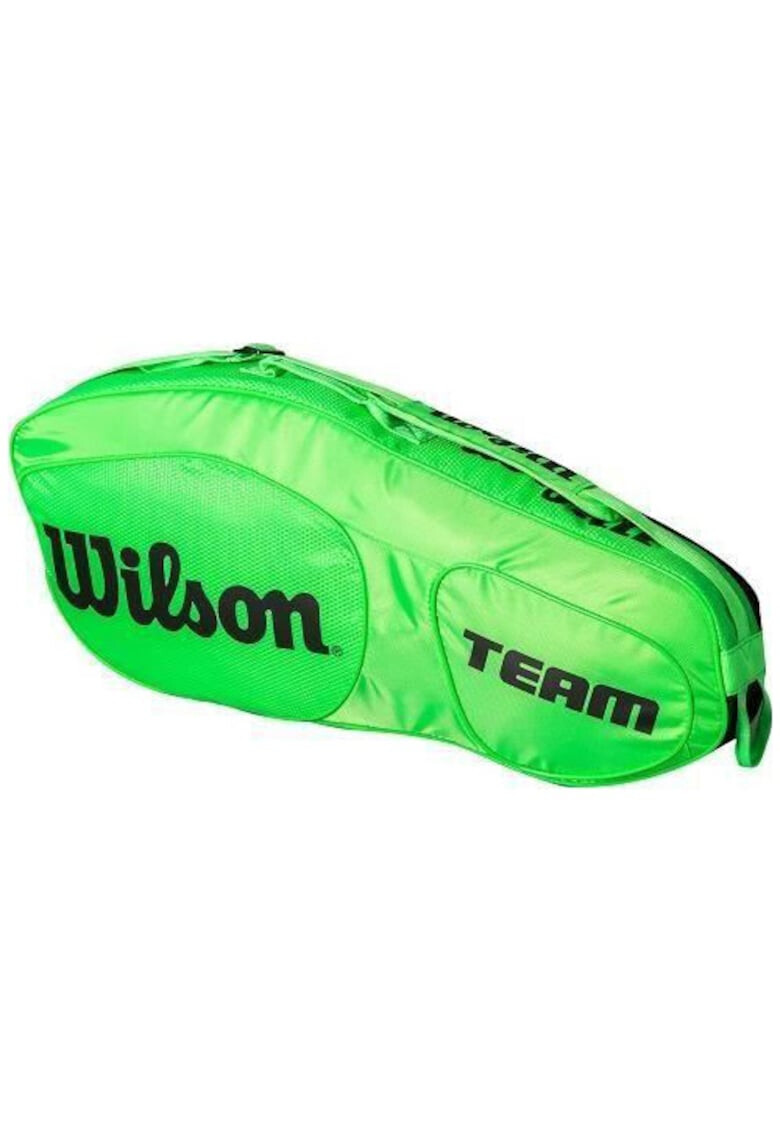 Wilson Geanta Team III 3 rachete verde - Pled.ro