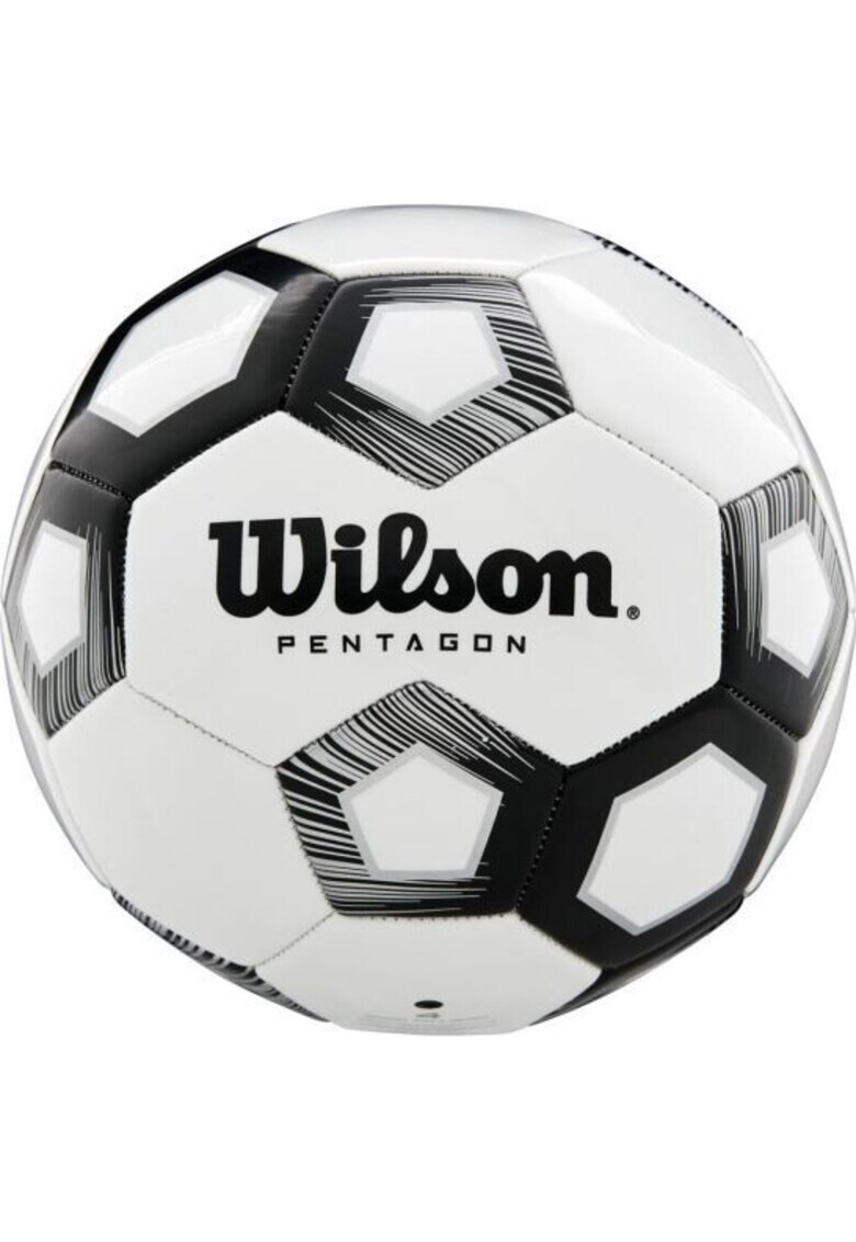 Wilson Minge fotbal Pentagon marime 5 alb/negru - Pled.ro