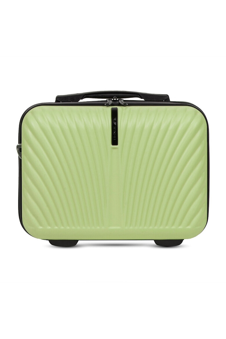 Wings Geanta cosmetice Swan ABS 34 x 28.5 x 15 cm verde - Pled.ro