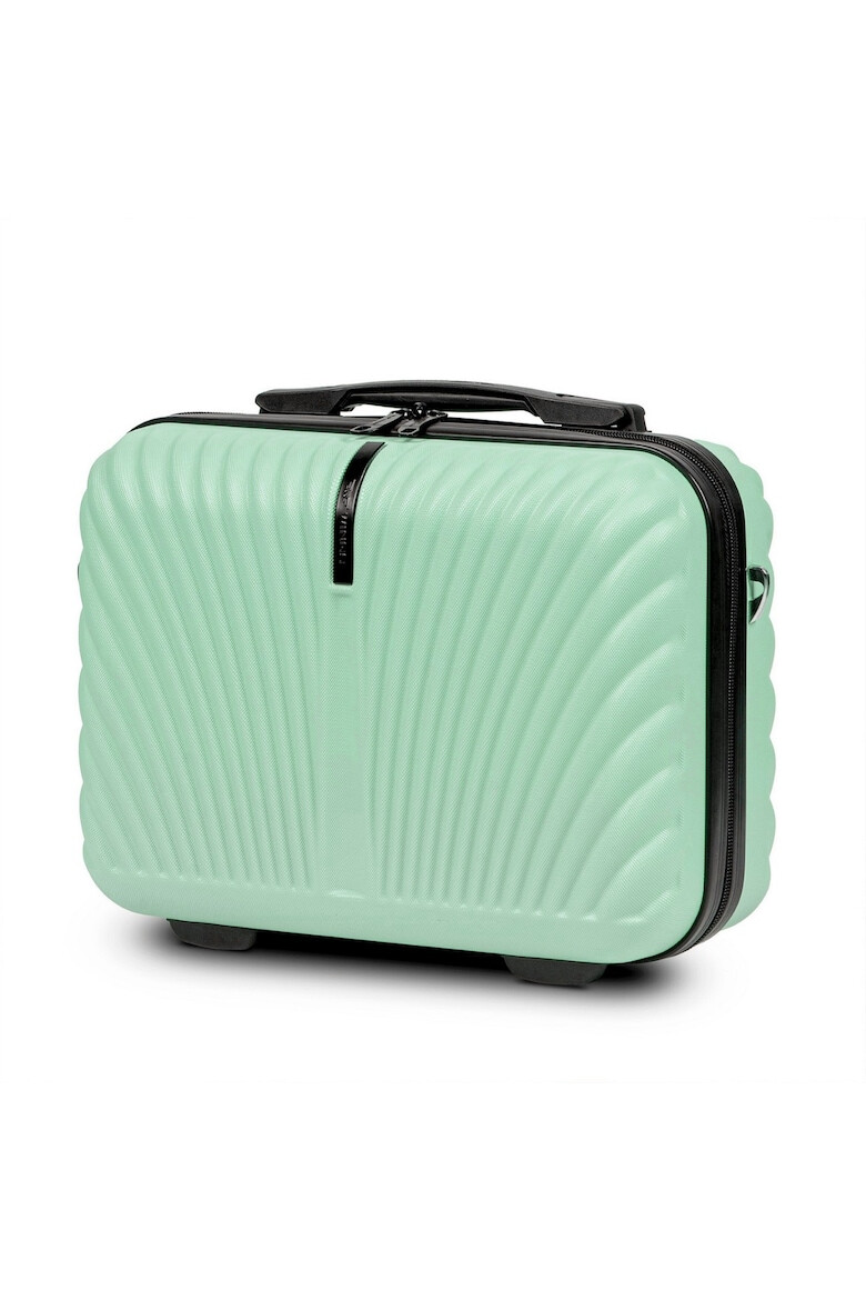 Wings Geanta cosmetice Swan ABS 34 x 28.5 x 15 cm verde deschis - Pled.ro