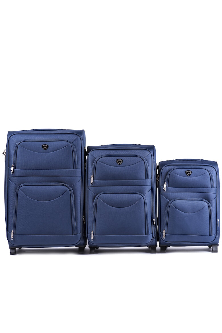 Wings Set Troler W6802 2 Roti 3 Piese Bleumarin - Pled.ro