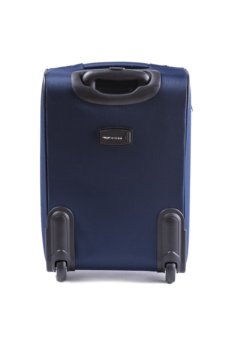 Wings Troler Cabina Extensibil W6802 2 Roti 54 cm Bleumarin - Pled.ro