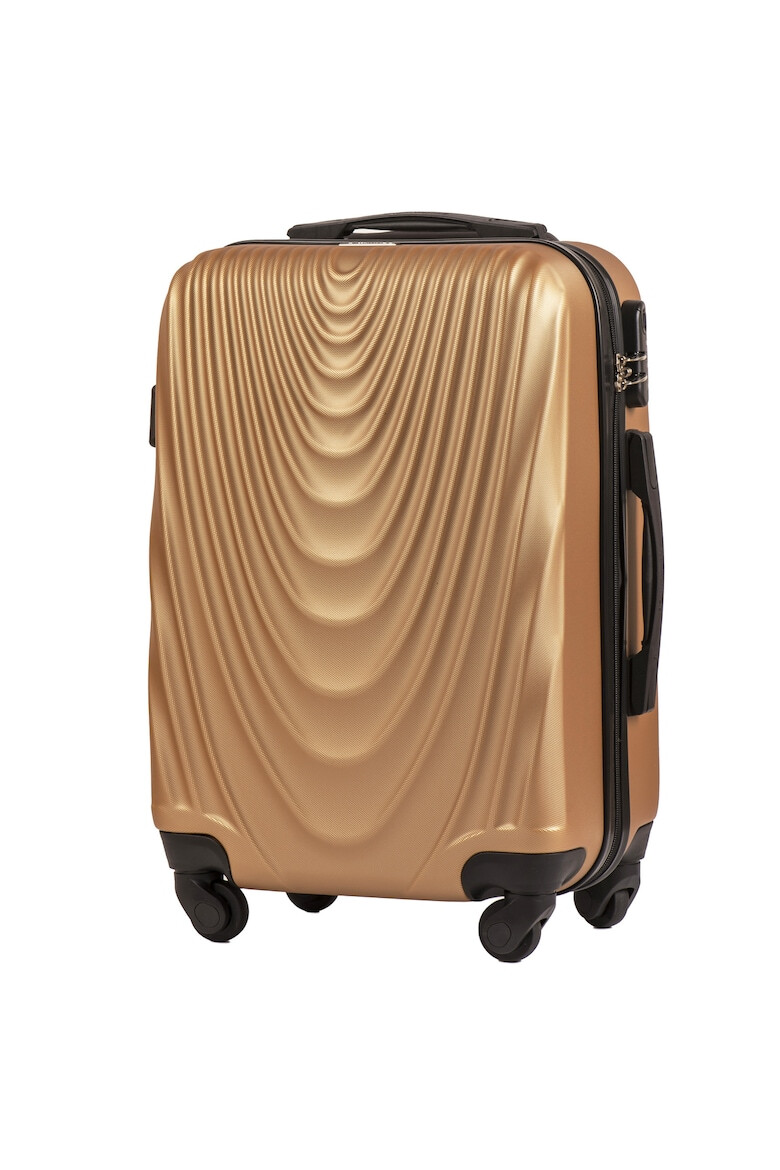 Wings Troler Cabina FALCON ABS 4 Roti 55 cm Gold - Pled.ro