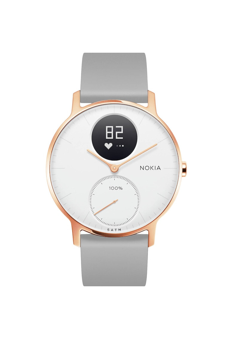 Withings Ceas smartwatch Nokia Steel HR 36mm - Pled.ro