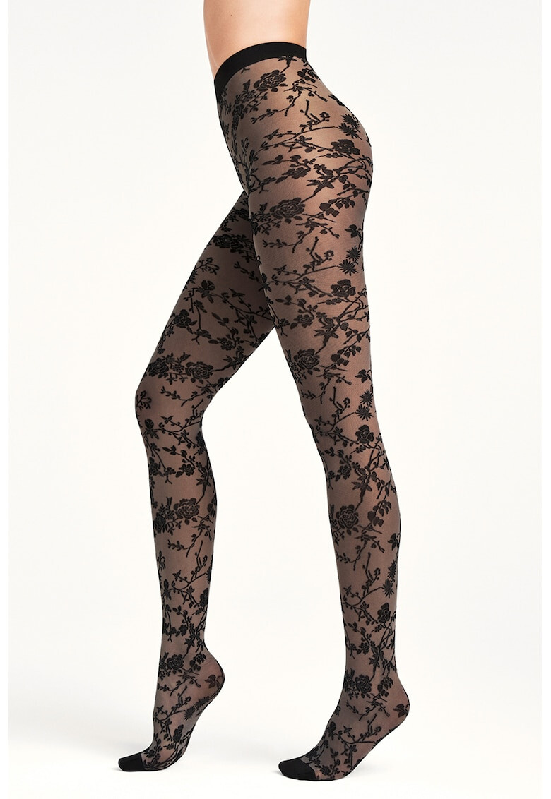 Wolford Dres cu imprimeu floral Marie 20 DEN - Pled.ro