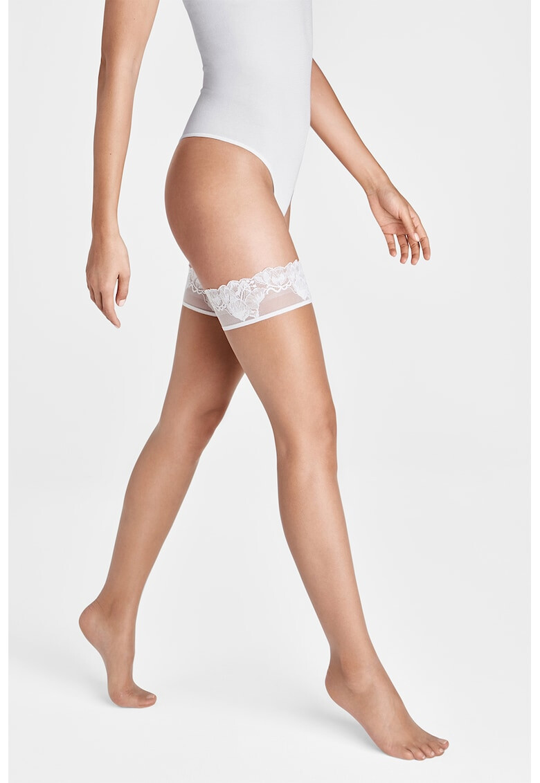 Wolford Sosete cu insertii de dantela 8 Den - Pled.ro