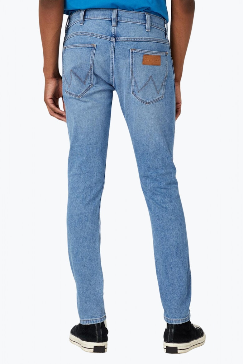 Wrangler Blugi barbati Bryson cu croiala Skinny si talie joasa albastru 53274 - Pled.ro