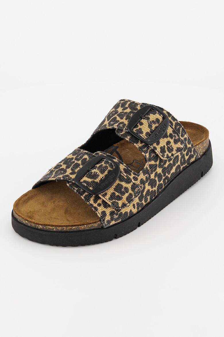 Wrangler Papuci cu animal print - Pled.ro