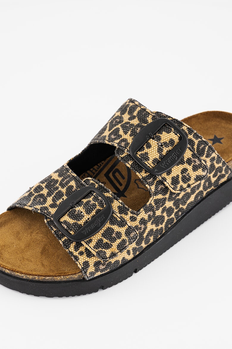 Wrangler Papuci cu animal print - Pled.ro