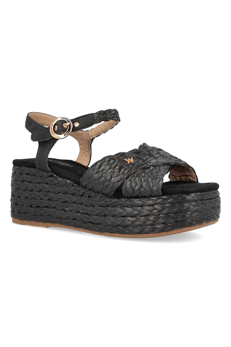 Wrangler Sandale wedge uni - Pled.ro