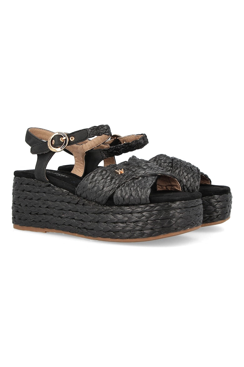 Wrangler Sandale wedge uni - Pled.ro