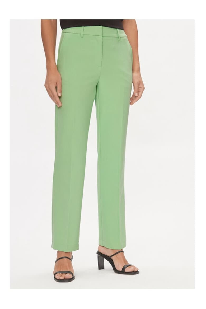 Yas Pantaloni dama 481483 Verde Poliester - Pled.ro