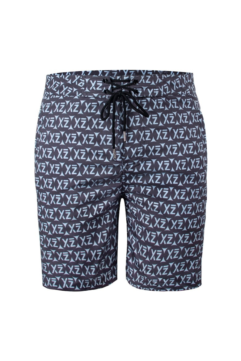 YEAZ Pantaloni scurti de baie cu buzunare cu fermoar si model Dazzers 28989 - Pled.ro