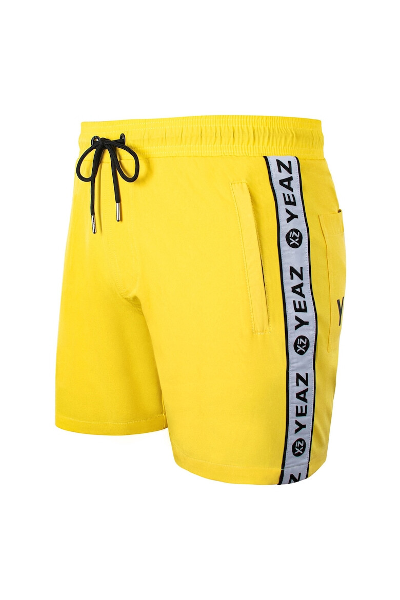 YEAZ Pantaloni scurti de baie cu logo lateral si buzunare cu fermoar Seabeat 28987 - Pled.ro