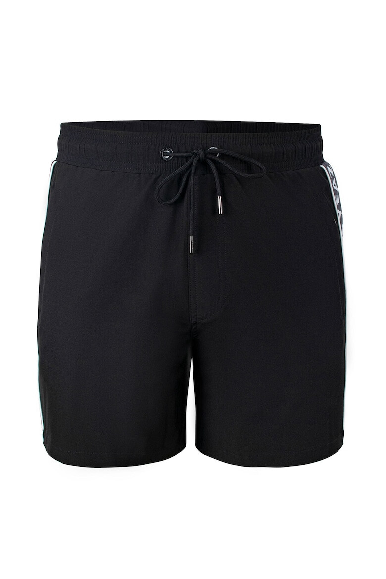 YEAZ Pantaloni scurti de baie cu logo lateral si buzunare cu fermoar Seabeat 28987 - Pled.ro