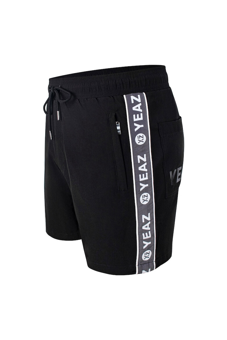 YEAZ Pantaloni scurti de baie cu logo lateral si buzunare cu fermoar Seabeat 28987 - Pled.ro