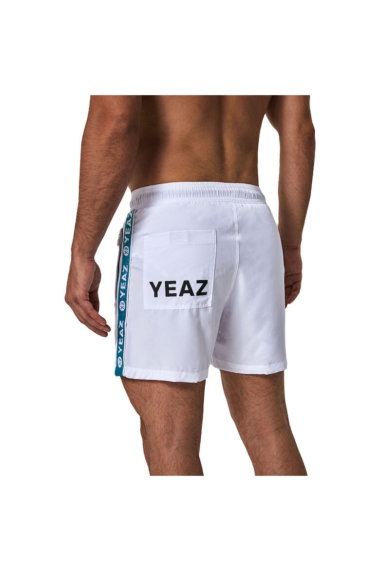 YEAZ Pantaloni scurti de baie cu logo lateral si buzunare cu fermoar Seabeat 28987 - Pled.ro