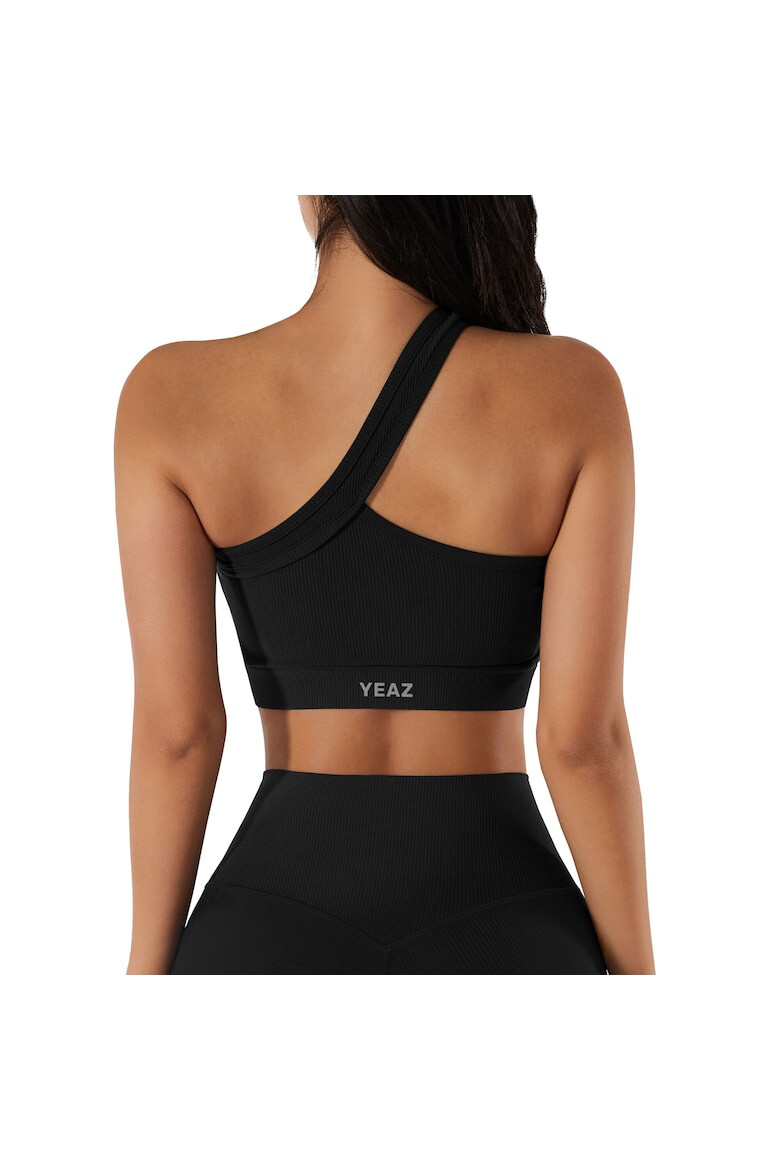 YEAZ Top crop cu decolteu pe un umar pentru fitness Adore - Pled.ro