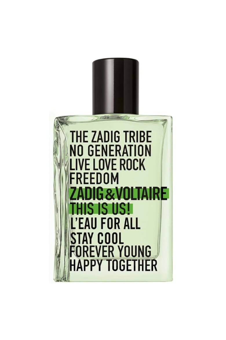 Zadig & Voltaire Apa de toaleta This Is Us! Vibes of Freedom Unisex 50 ml - Pled.ro