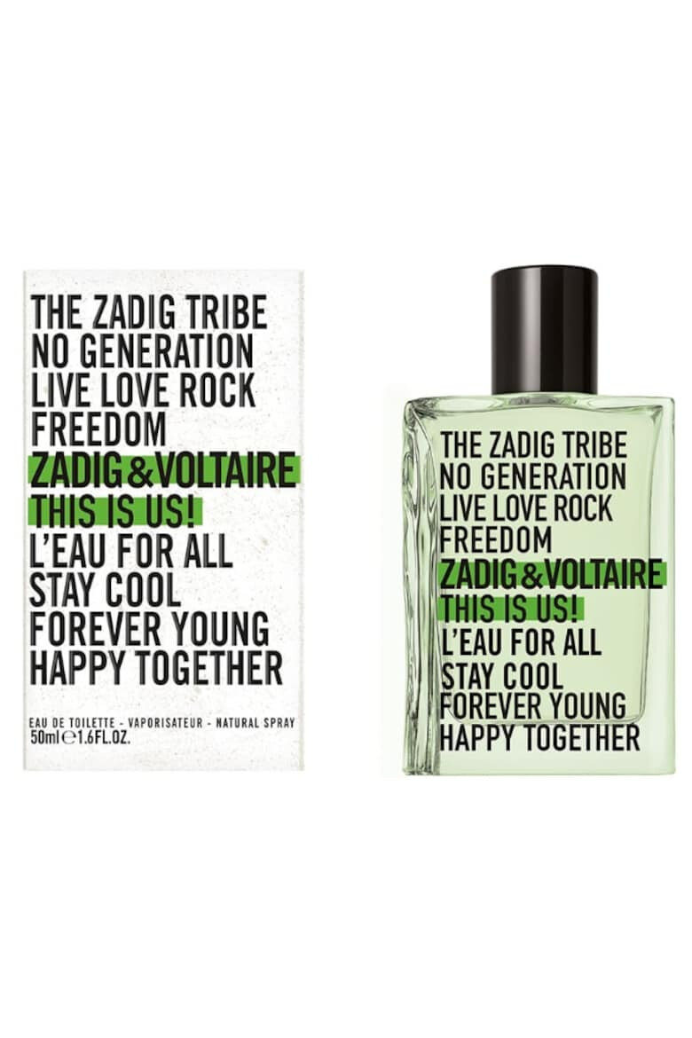 Zadig & Voltaire Apa de toaleta This Is Us! Vibes of Freedom Unisex 50 ml - Pled.ro