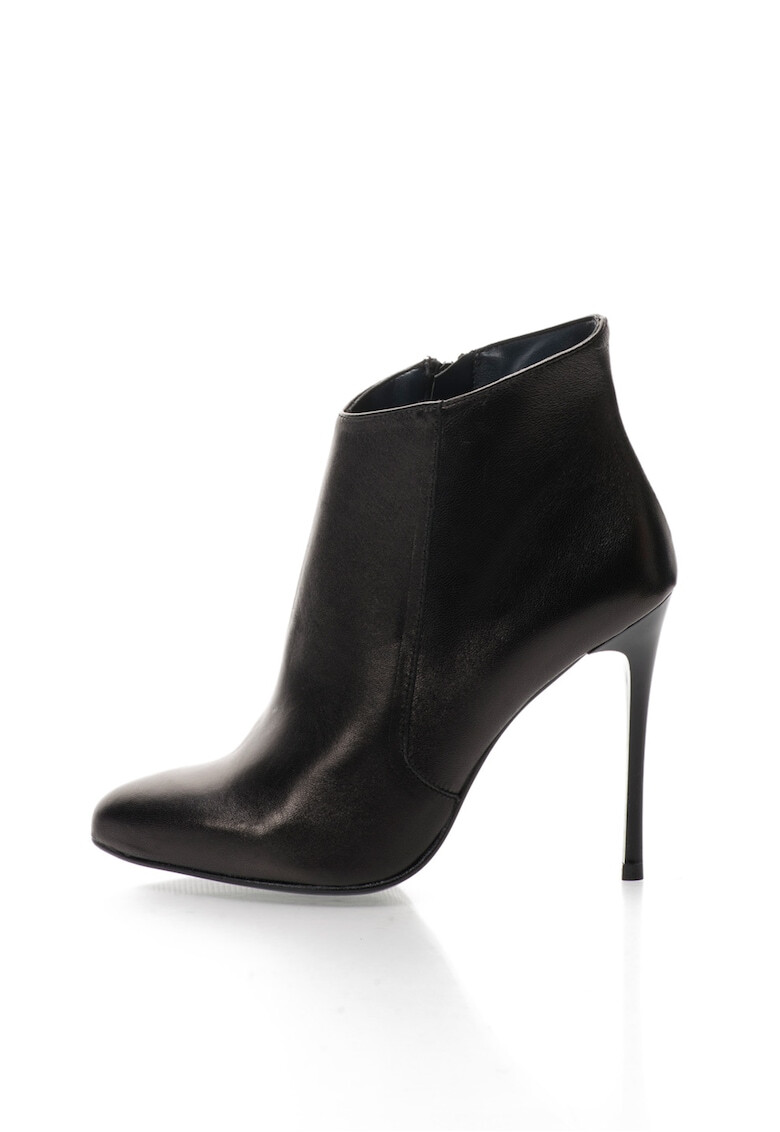 Zee Lane Botine negre de piele Angie - Pled.ro