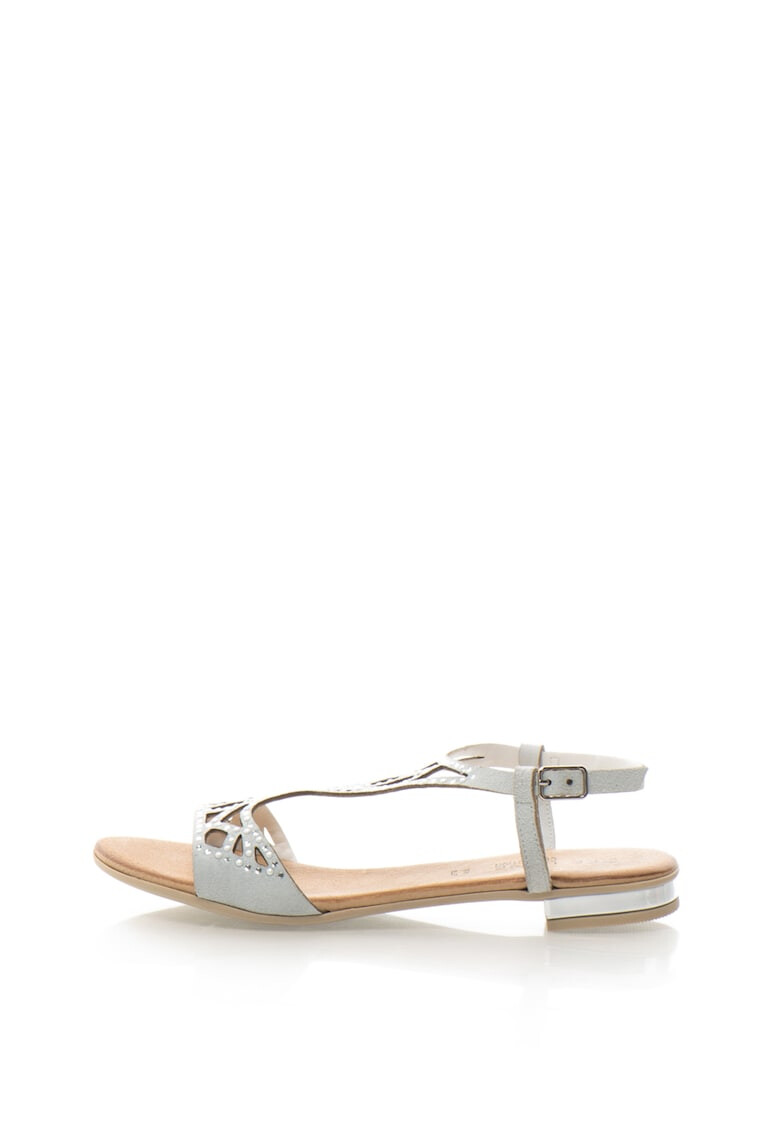 Zee Lane Collection Sandale slingback de piele intoarsa cu decoratiuni - Pled.ro