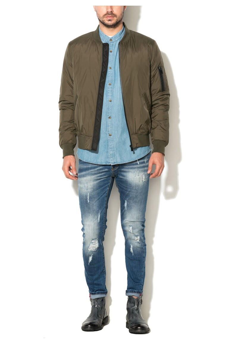 Zee Lane Denim Jacheta bomber cuvatelina - Pled.ro