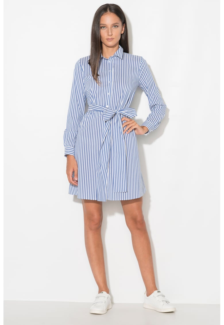 Zee Lane Denim Rochie tip camasa in dungi - Pled.ro