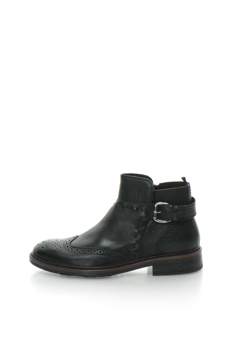 Zee Lane Ghete brogue de piele - Pled.ro