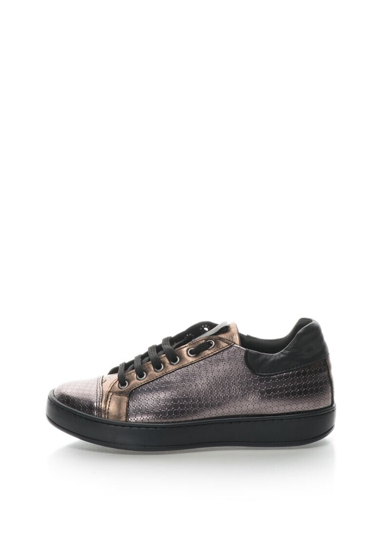 Zee Lane Pantofi sport de piele cu imprimeu geometric - Pled.ro