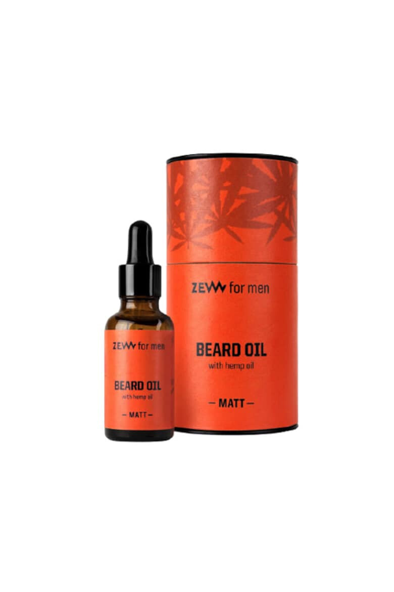 ZEW for Men Ulei pentru barba Matt cu ulei de canepa 30 ml - Pled.ro