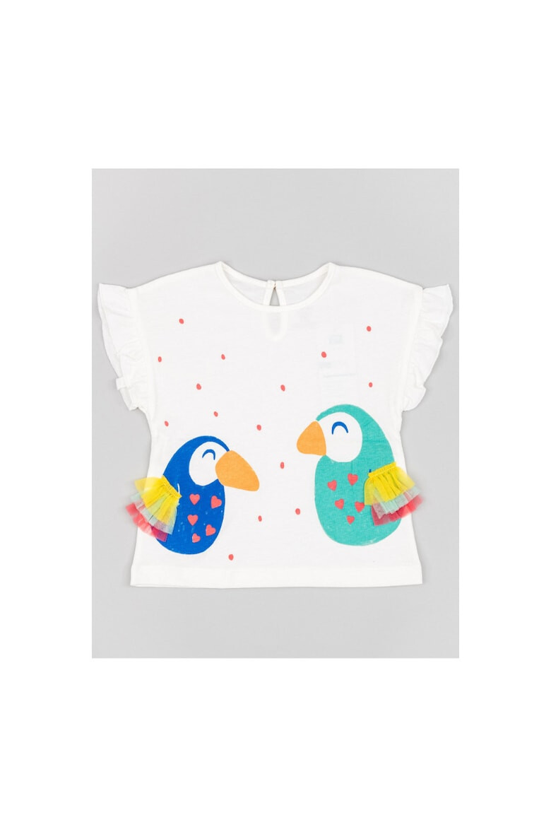 Zippy Tricou copii 302715497 Bumbac Alb - Pled.ro