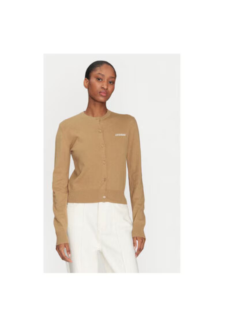 2NDDAY Cardigan dama - 305138651 - Bumbac/Lana - Bej - Bej