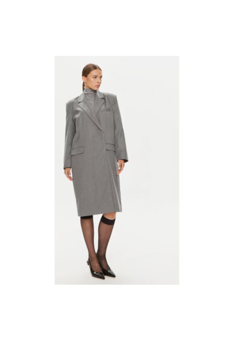 2NDDAY Palton dama - 304354182 - Tencel/Rayon - Gri - Gri