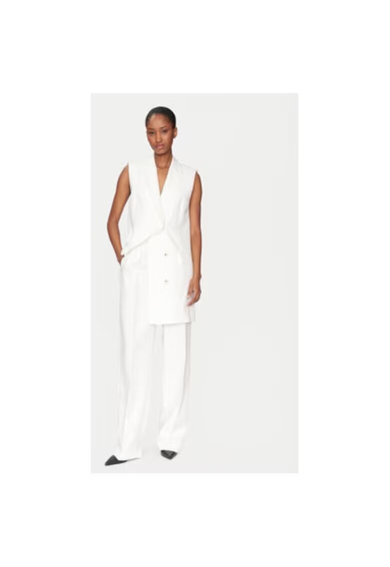 2NDDAY Pantaloni dama - 305138873 - Lana/Poliester - Alb - Alb