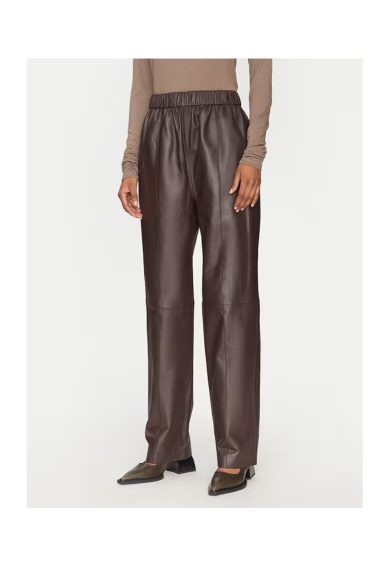 2NDDAY Pantaloni dama - sintetic - maro -
