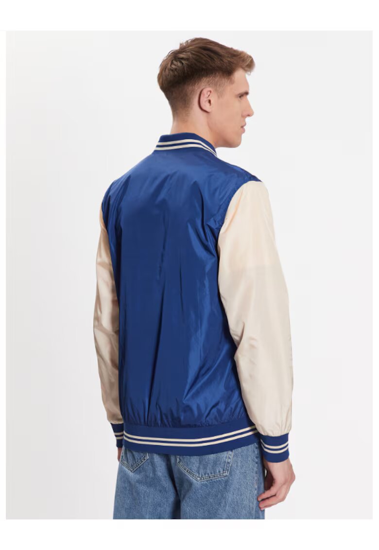 47 Brand Jacheta bomber barbati - 302946709 - Nylon - Albastru