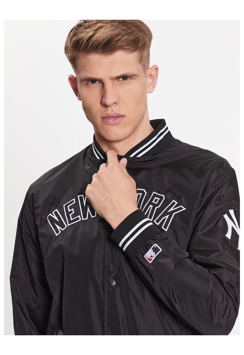 47 Brand Jacheta bomber barbati - Nylon - 302944859 - Negru