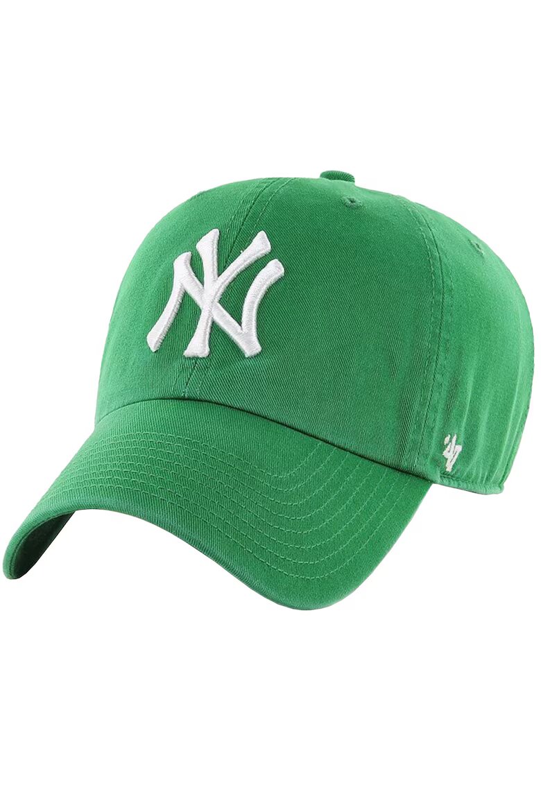 47 Brand Sapca baseball pentru barbati - New York Yankees MLB Clean Up Cap B-RGW17GWS-KY - Verde - One size